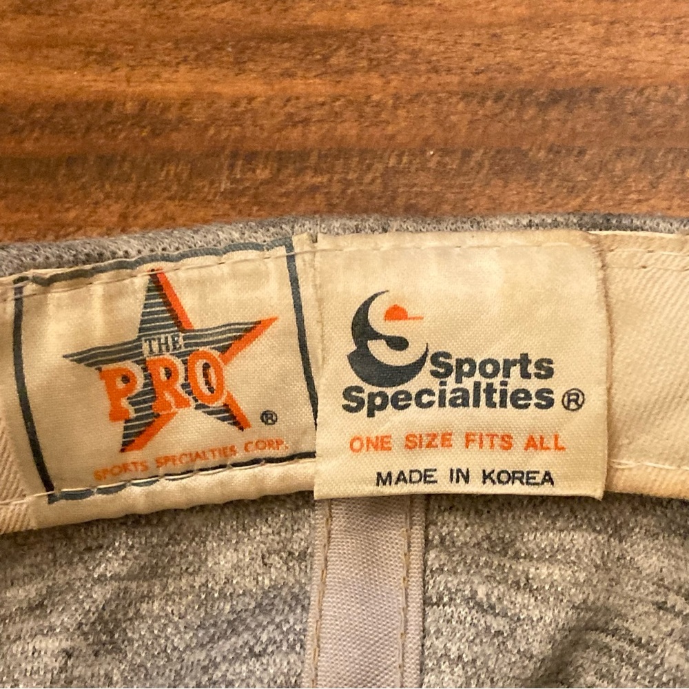 Vintage Los Angeles Lakers Sports Specialties Heather Script Motion Snapback Hat - Picture 11 of 12